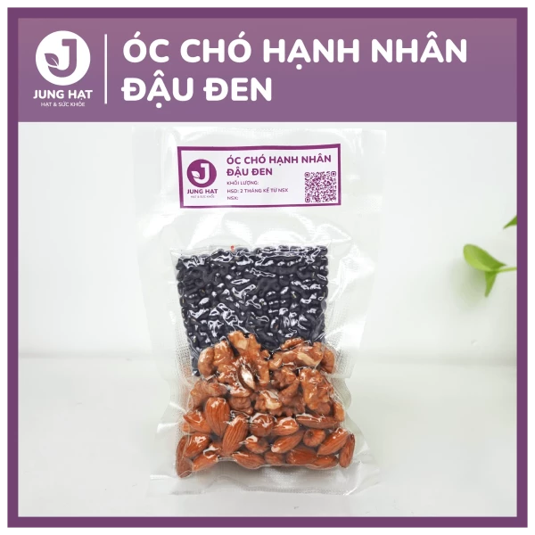 Gói hạt làm sữa dinh dưỡng Óc chó hạnh nhân đậu đen - Jung Hạt