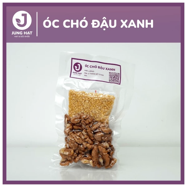 Gói hạt làm sữa dinh dưỡng Óc chó đậu xanh - Jung Hạt