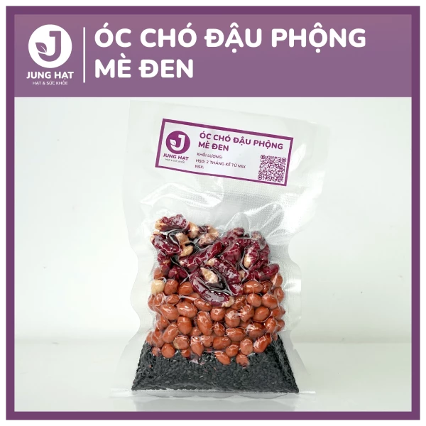 Gói hạt làm sữa dinh dưỡng Óc chó đậu phộng mè đen - Jung Hạt