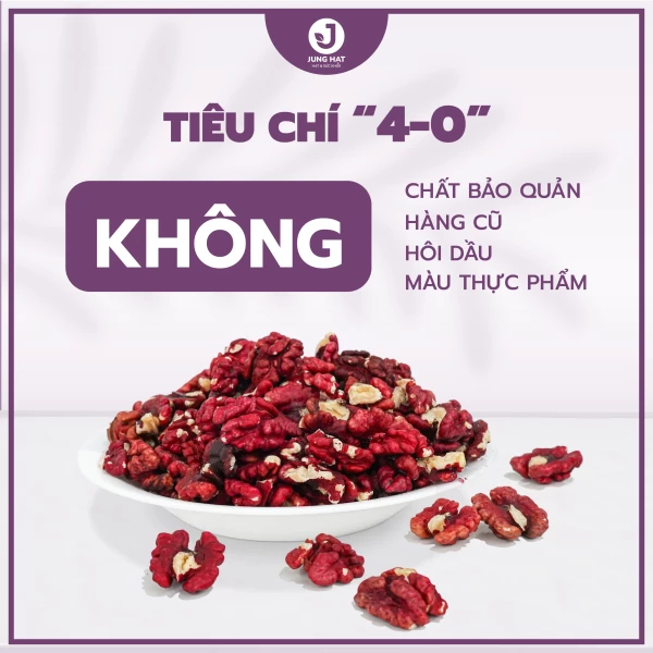 Hạt Óc chó JUNG HẠT - TĂNG CƯỜNG TRÍ NHỚ, CẢI THIỆN TẬP TRUNG