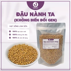Đậu nành đỗ tương giống thuần chủng không biến đổi gen nấu sữa hạt- Đậu quê sạch chất lượng - Jung Hạt