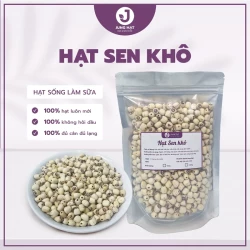 Hạt sen khô nấu sữa hạt ngon - Hạt thơm ngon chất lượng - Jung Hạt