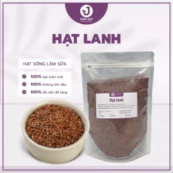 Hạt lanh nâu Canada nấu sữa hạt - Hạt mới sạch chất lượng - Jung Hạt