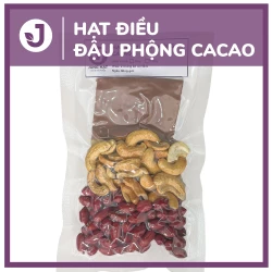 Gói hạt HẠT ĐIỀU ĐẬU PHỘNG CACAO làm sữa - Cao cấp | JUNG HẠT