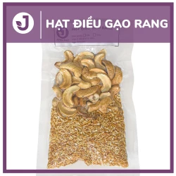 Gói hạt HẠT ĐIỀU GẠO RANG làm sữa - Cao cấp | JUNG HẠT