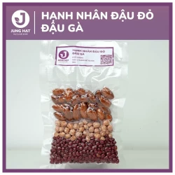 Gói hạt HẠNH NHÂN ĐẬU ĐỎ ĐẬU GÀ làm sữa - Cao cấp | JUNG HẠT