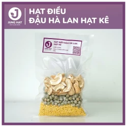 Gói hạt HẠT ĐIỀU ĐẬU HÀ LAN HẠT KÊ làm sữa - Cao cấp | JUNG HẠT