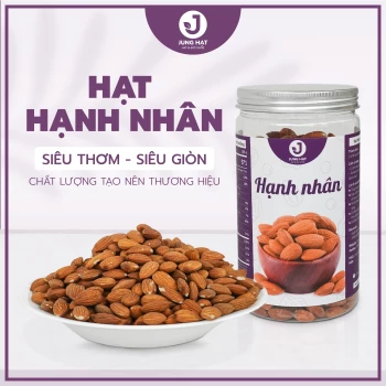 Hạt Hạnh nhân lõi chuẩn Úc JUNG HẠT Hàng chất lượng, đủ phân loại - GIÀU VITAMIN E, CHỐNG OXY HÓA