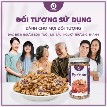 Hạt Óc chó JUNG HẠT - TĂNG CƯỜNG TRÍ NHỚ, CẢI THIỆN TẬP TRUNG