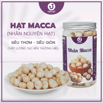 Hạt nhân Macca nguyên SIZE LỚN JUNG HẠT