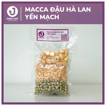 Gói hạt làm sữa dinh dưỡng Macca đậu hà lan yến mạch - Jung Hạt