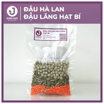 Gói hạt làm sữa dinh dưỡng Đậu Hà lan đậu lăng hạt bí - Jung Hạt