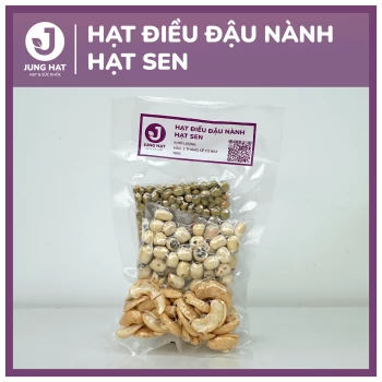 [Gói hạt] Hạt điều đậu nành hạt sen