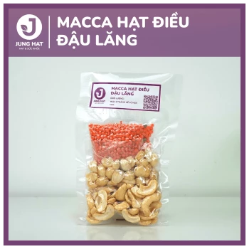 [Gói hạt] Macca hạt điều đậu lăng