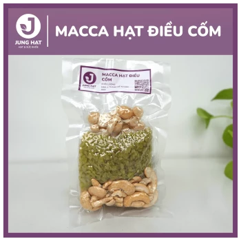 [Gói hạt] Macca hạt điều cốm