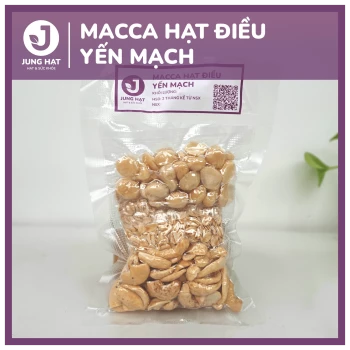 [Gói hạt] Macca hạt điều yến mạch