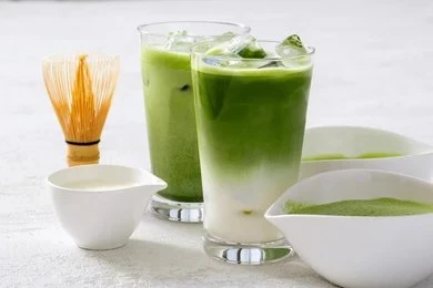 Công thức Matcha latte từ sữa yến mạch