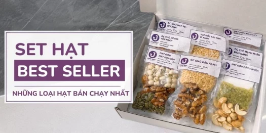 Review chi tiết Set hạt Bestseller Jung Hạt: Tổng hợp các vị sữa ngon và bán chạy nhất