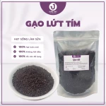 GẠO LỨT TÍM THAN nấu sữa hạt - Thơm ngon, hạt mới chất lượng - JUNG HẠT | 250g/500g/1kg túi zip