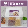 Set hạt làm sữa dinh dưỡng dành cho TRẺ EM - JUNG HẠT - Gói mix hạt CAO CẤP (50-60% hạt béo)