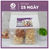 Set hạt làm sữa dinh dưỡng MIX SẴN 15 NGÀY (NỬA THÁNG) - JUNG HẠT - Gói mix hạt CAO CẤP (50-60% hạt béo)