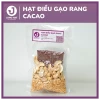 Gói hạt làm sữa dinh dưỡng Hạt điều gạo rang cacao - Jung Hạt