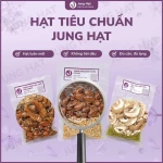 Set nấu sữa hạt mix sẵn KHÔNG ĐẬU NÀNH - TIÊU CHUẨN - Gói hút chân không, kèm muối hồng & đường phèn - JUNG HẠT | 50g/100g/gói