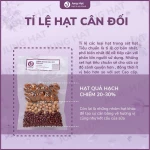 Set nấu sữa hạt mix sẵn KHÔNG ĐẬU NÀNH - TIÊU CHUẨN - Gói hút chân không, kèm muối hồng & đường phèn - JUNG HẠT | 50g/100g/gói