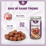 Hạt MACCA làm sữa hạt - MACCA NỨT VỎ thơm ngon, ăn liền tiện lợi - JUNG HẠT | 250g/500g