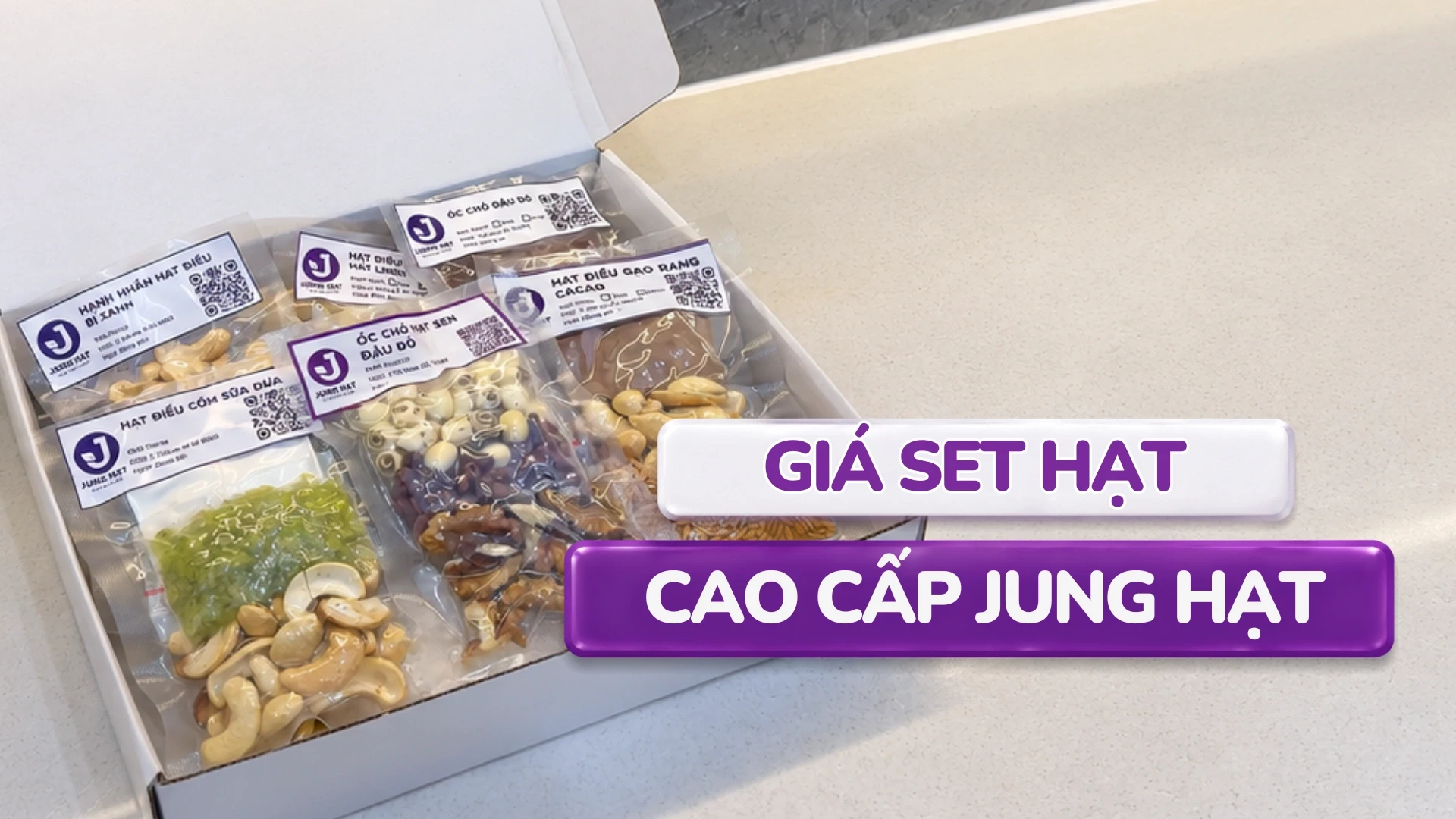 Giá set hạt làm sữa Cao cấp nhà JUNG HẠT