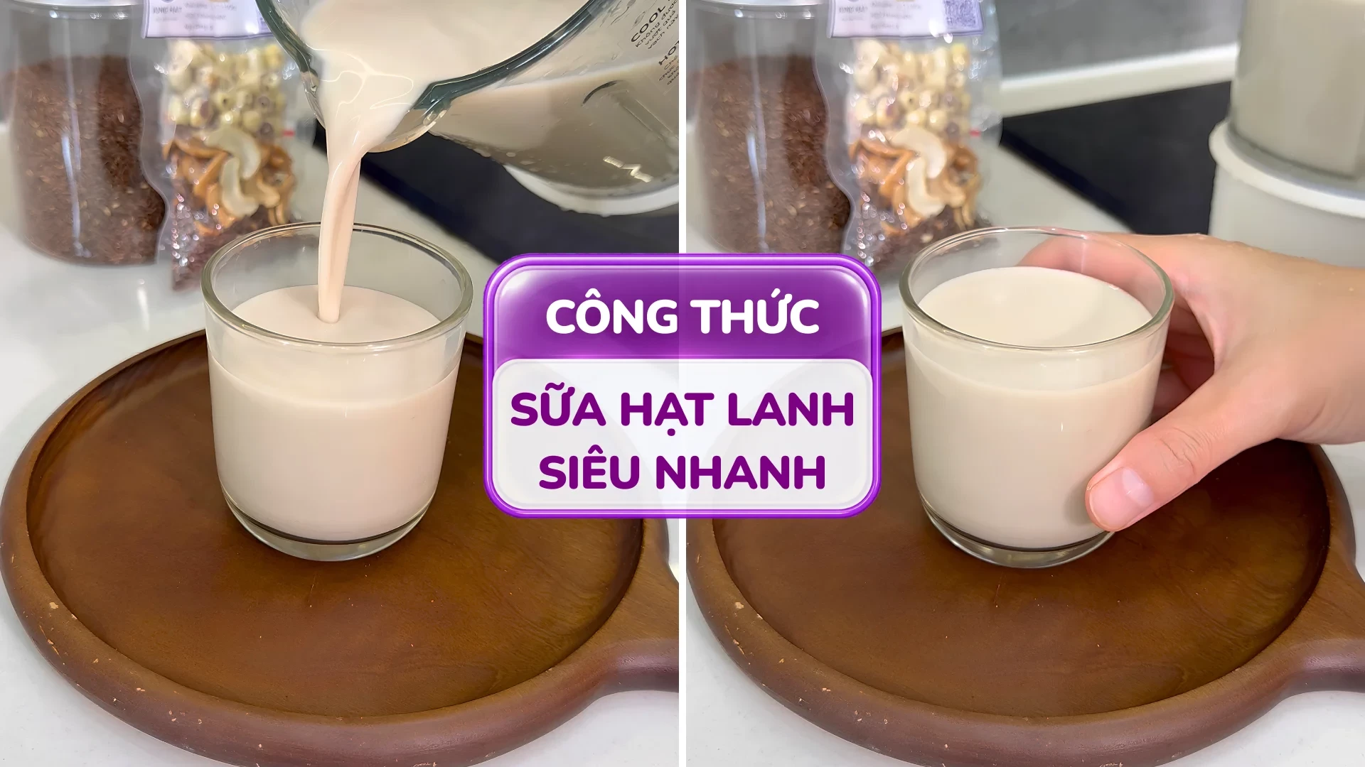 Cách Làm Sữa Hạt Lanh Bằng Nước Ấm Nhanh Gọn, Thơm Bùi Tốt Cho Tiêu Hóa